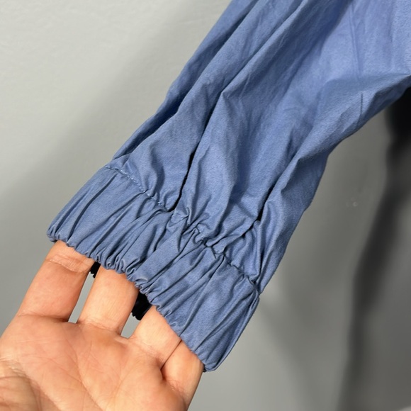 Van Heusen Lilac Parka Utility Hooded Drawstring Waist Coat size L- gently used - Picture 5 of 17